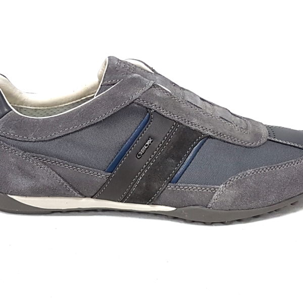 Geox sneakers uomo wells u82t5a dk grey n 43 Geox sneakers uomo wells u82t5a dk grey n 43
