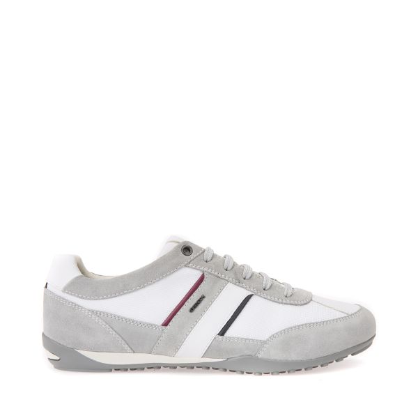 Geox sneakers uomo u52t5c wells grigio bianco n 45 Geox sneakers uomo u52t5c wells grigio bianco n 45