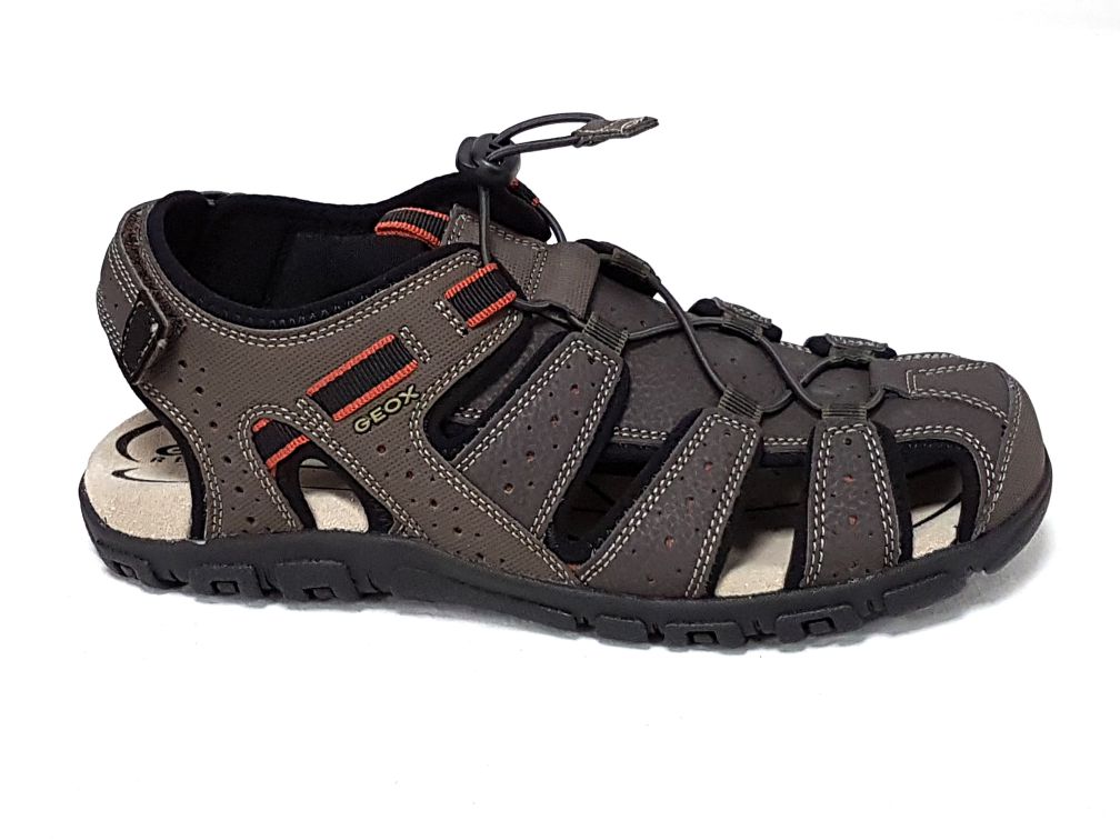 Geox sandali uomo u6224b dk. coffee n 43 Geox sandali uomo u6224b dk. coffee n 43