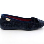 pantofola-donna-tessuto-blu-fianco-dx