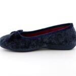 pantofola-donna-tessuto-blu-fianco-dx