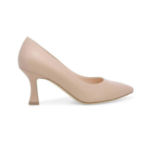 Melluso décolleté donna in pelle nude d160w