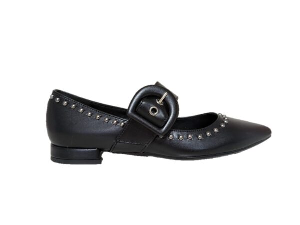 Nacrèe ballerina con tacco 521t171 nero