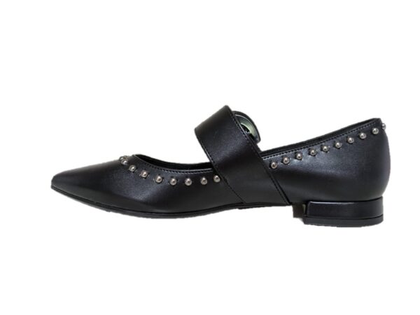 Nacrèe ballerina con tacco 521t171 nero
