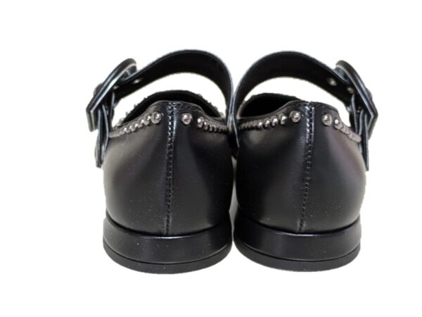 Nacrèe ballerina con tacco 521t171 nero