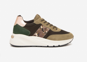 Nero Giardini sneakers donna 411527 stone verdone