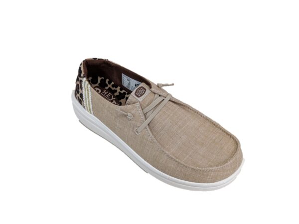 Hey Dude sneakers donna wendy rise animal tan multi