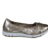 Caprice ballerina donna 22118 platin metal