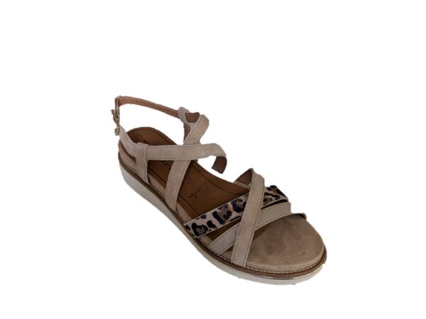 Tamaris sandali donna 28237 tan comb