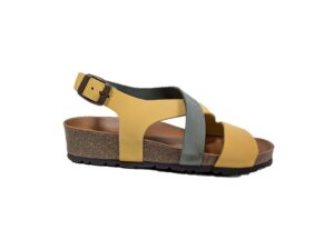 Grunland sandali donna sb0073 ocra salvia