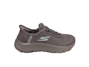 Skechers sneakers donna 124837 go walk brown slip-ins