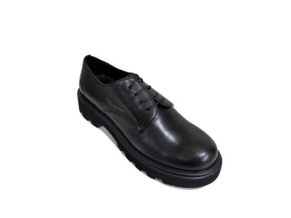 3 Hundred100 scarpa stringata donna w894-01 nero
