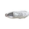 1 Sneakers con zeppa da donna bianco con lacci