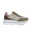 Nero Giardini E615204D Sneakers Donna in Suede, Pelle E Materiale Tecnico