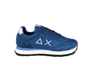 Sun68 sneakers uomo z36101 tom solid avio scuro