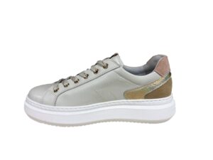 NeroGiardini Sneakers da donna in pelle e camoscio E615285D