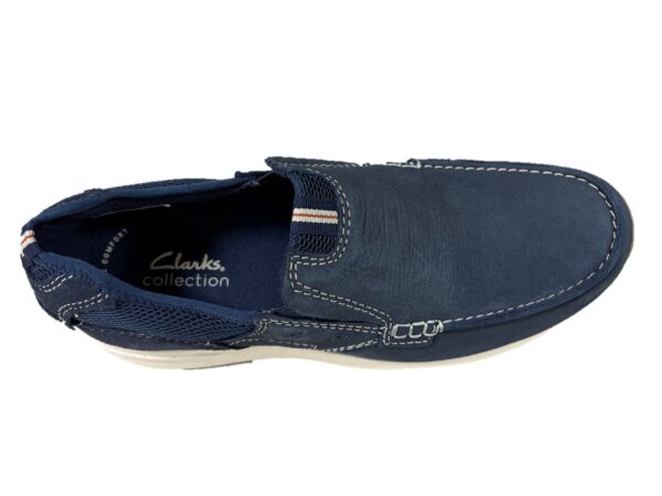 Scarpa Clarks uomo Sailview Step blu