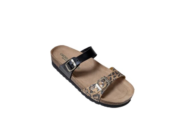 106 Grunland ciabatte donna Hola cb1816 nero-multi