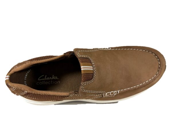 22 Clarks uomo Sailview Step marrone