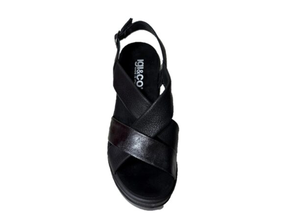 39 Sandalo donna Igi&Co 1173200 nappa nero