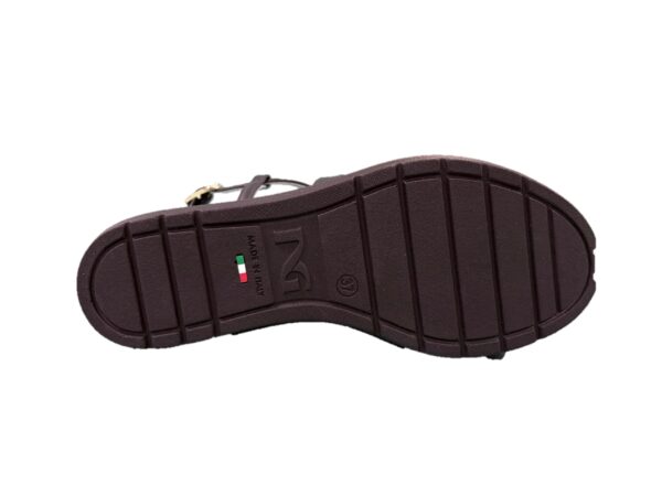 55 NeroGiardini Sandali da donna in pelle E615953D nero