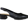 Scarpa Tamaris Donna in pelle nero con cinturino 29500