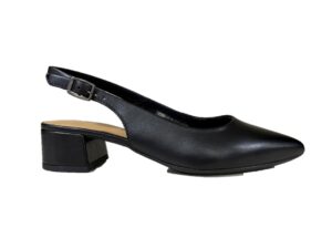 Scarpa Tamaris Donna in pelle nero con cinturino 29500