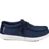 60 Dude scarpa uomo Wally Sport Mesh blu
