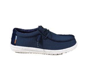 Dude scarpa uomo Wally Sport Mesh blu