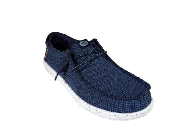 64 Dude scarpa uomo Wally Sport Mesh blu