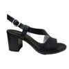 Nero Giardini E410440D sandalo in pelle nero