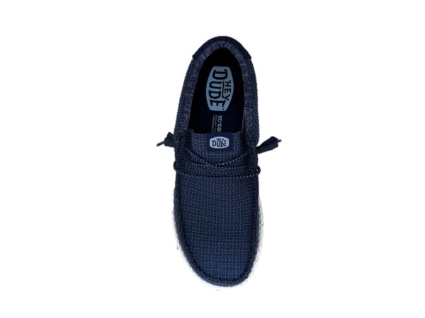 65 Dude scarpa uomo Wally Sport Mesh blu