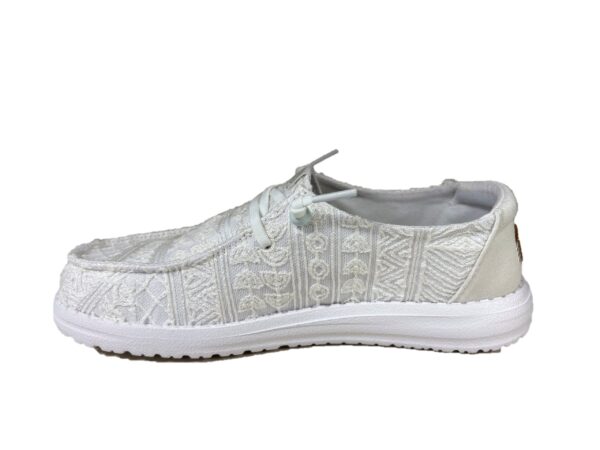 68 Hey Dude donna Wendy Crochet Lace bianco 43112