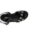 Nero Giardini E410490D sandalo in pelle nero