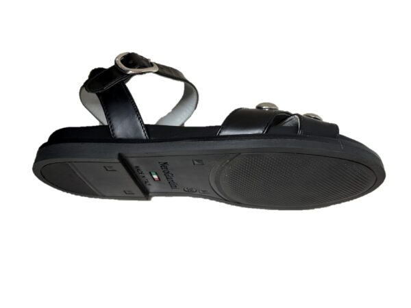 Nero Giardini E410490D sandalo in pelle nero