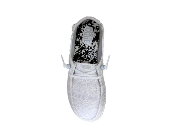 71 Hey Dude donna Wendy Crochet Lace bianco 43112