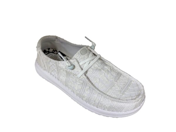 72 Hey Dude donna Wendy Crochet Lace bianco 43112