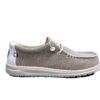 Hey Dude uomo Wally Braided off white 40003