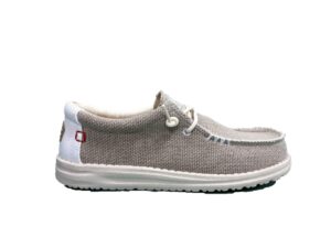 Hey Dude uomo Wally Braided off white 40003