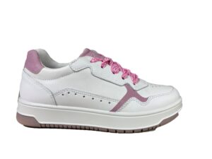 Sneaker donna Igi&Co in pelle bianco 1143511
