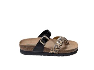 Grunland ciabatta donna hola cb1815 nero multi