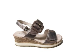 Caprice sandalo donna 28753 341 Taupe metallic