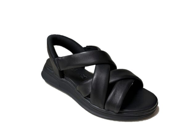 Caprice sandalo donna 28209 pelle nero