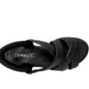 Caprice sandalo donna 28209 pelle nero