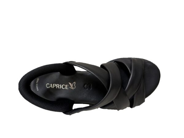 Caprice sandalo donna 28209 pelle nero