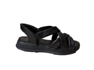 Caprice sandalo donna 28209 pelle nero