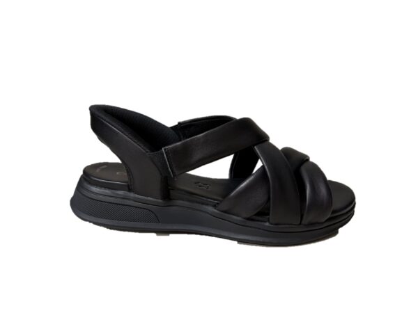 Caprice sandalo donna 28209 pelle nero