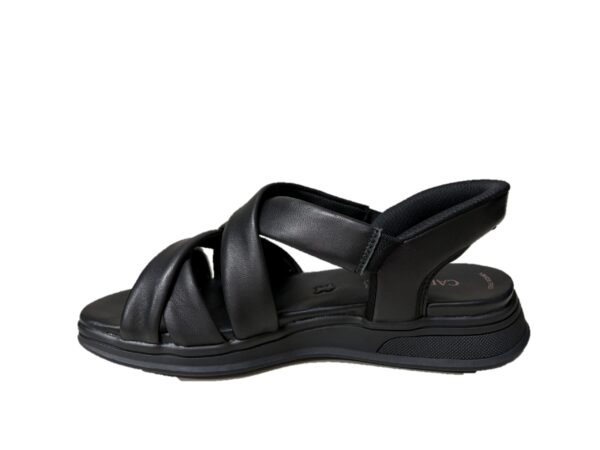 Caprice sandalo donna 28209 pelle nero