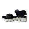 32 Ecco sandalo donna 213103 nero in pelle
