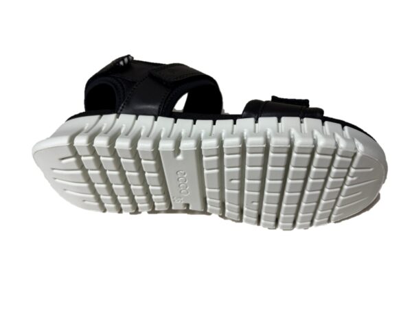 34 Ecco sandalo donna 213103 nero in pelle
